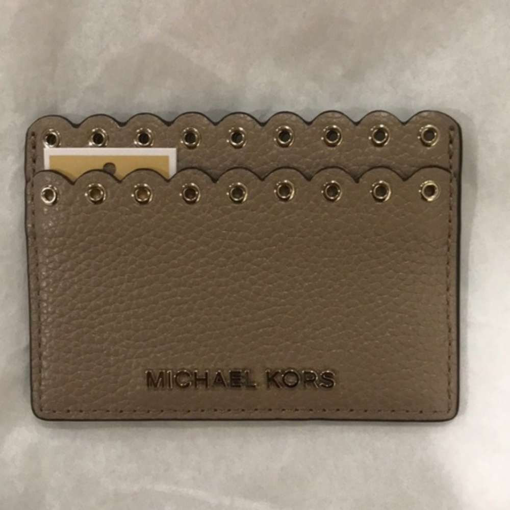 Michael Kors Leather Card Holder